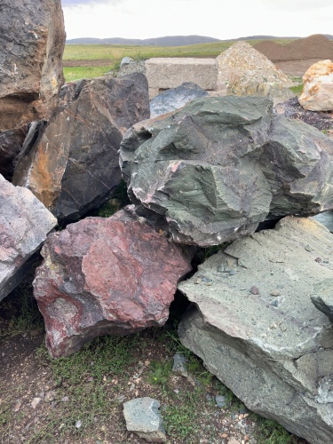 Камни для ландшафтного дизайна зелёные 10-60 килограмм купить в Нижнем Новгороде