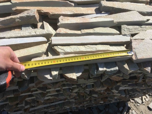 Горбушка златолит золотистый для облицовки купить в Нижнем Новгороде