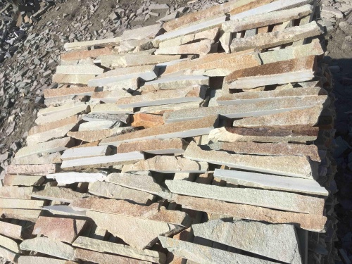 Горбушка златолит золотистый для облицовки купить в Нижнем Новгороде