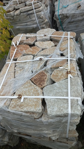 Плитняк галтованный гранитный для ландшафтного дизайна купить в Нижнем Новгороде