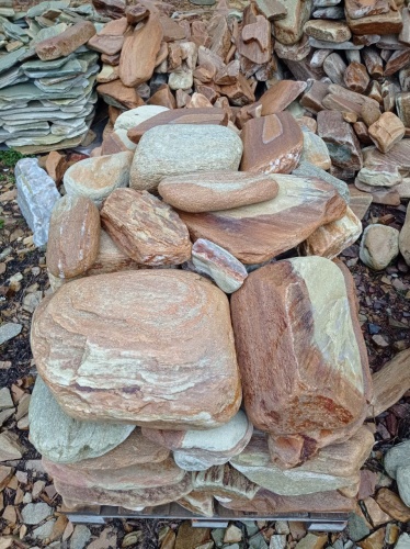 Златолит жёлтый, жёлто-зелёный глыбки и валуны для ланшафтного дизайна купить в Нижнем Новгороде