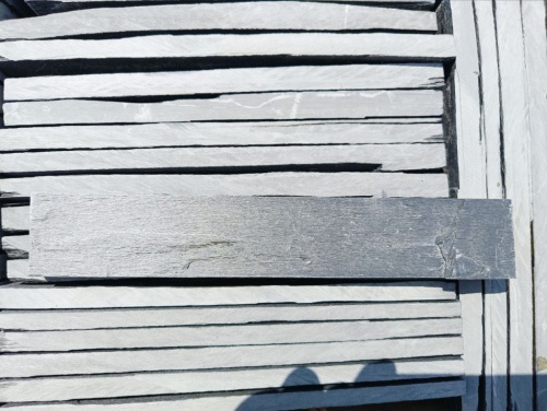 Плитка чёрная из натурального камня фасадная 30 см * 5 см, толщина 7 мм -30 мм купить в Нижнем Новгороде