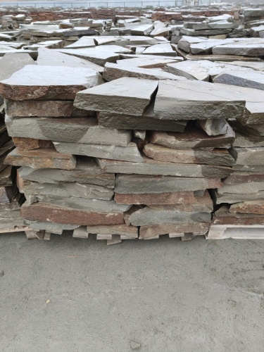 Плитняк песчаник серо-зелёный для мощения 60-65 мм купить в Нижнем Новгороде